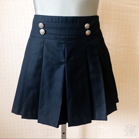 KOOGI Navy Box Pleat Skort. Small - Picture 2 of 6